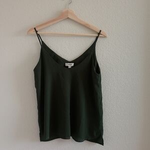 Meraki size medium hunter green sleeveless top